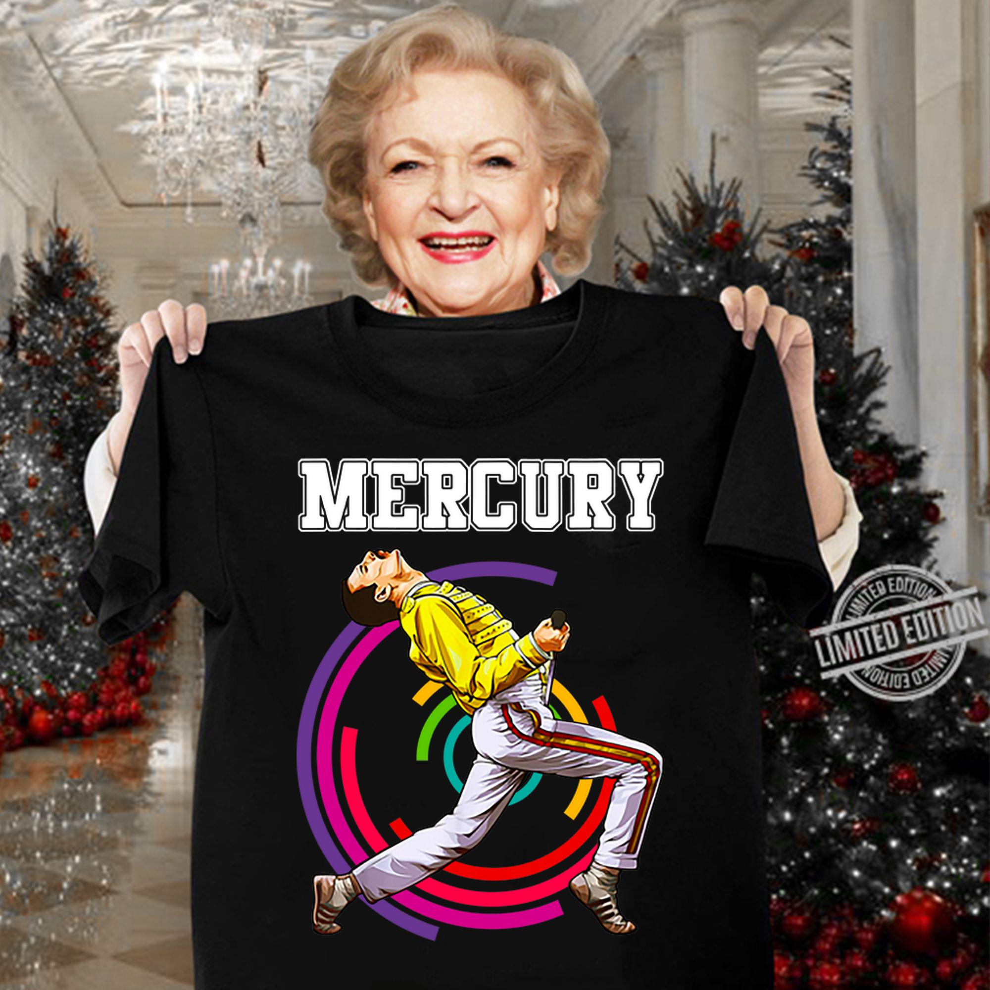 Freddie Mercury's Vintage Retro t-shirt woman shirt