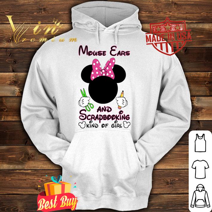 Mickey Mouse Cars And Scrapbooking Kind Of Girl t-shirt hoodie