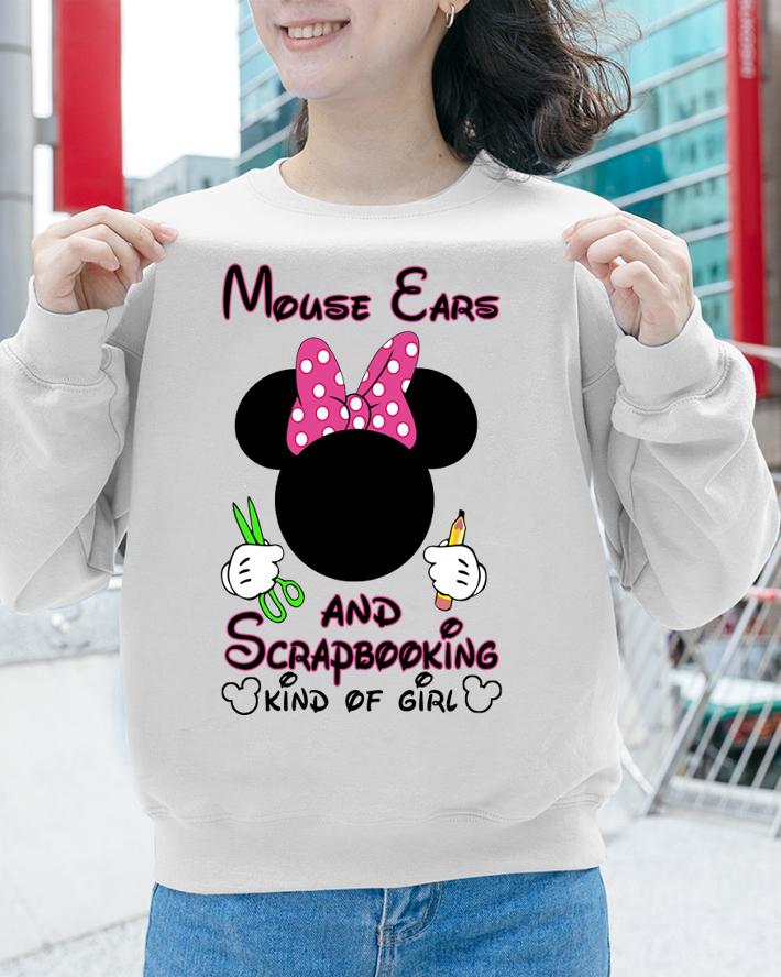Mickey Mouse Cars And Scrapbooking Kind Of Girl t-shirt sweatshirt