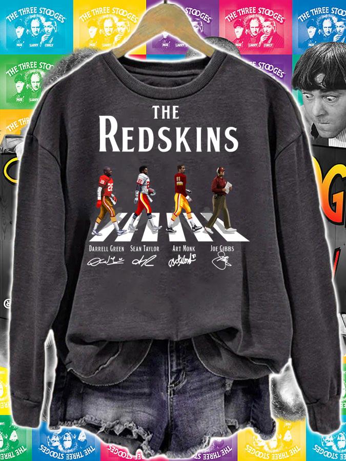 The Washington Redskins Abbey Road team players signatures t-shirt sweatshirt
