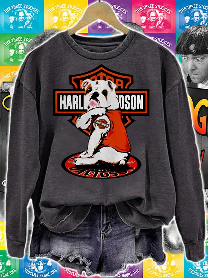 Australian Bulldog Motor Harley Davidson t-shirt sweatshirt