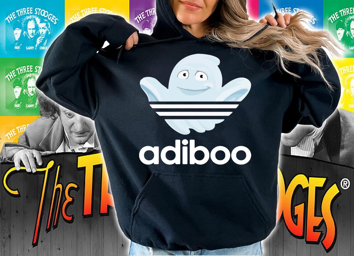 Logo Adidas Adiboo Ghost Boo Halloween t-shirt hoodie