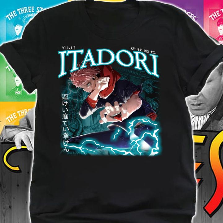 Yuji Itadori Shirt, Jujutsu Kaisen Itadori t-shirt shirt