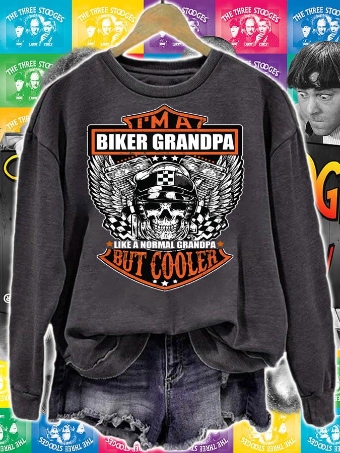 Harley-Davidson I'm a Biker Grandpa like a Normal Grandpa But Cooler t-shirt sweatshirt