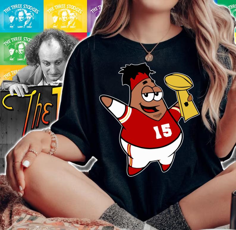 Patrick Star Mahomes Kansas City Chiefs Super Bowl Champions t-shirt woman shirt