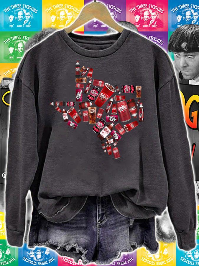 Texas Dr Pepper t-shirt sweatshirt