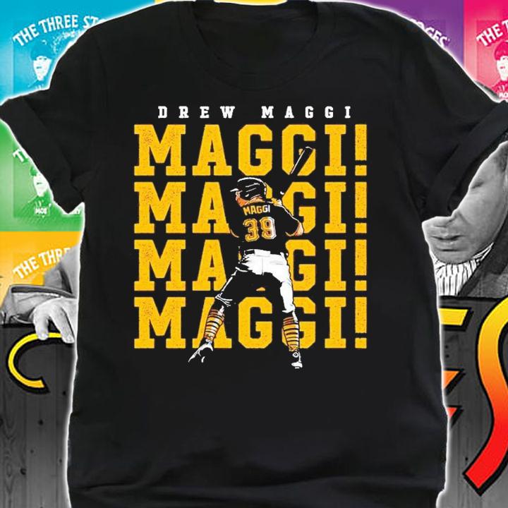 Drew Maggi #34 Pittsburgh Pirates t-shirt shirt