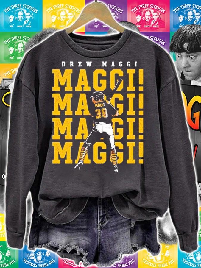 Drew Maggi #34 Pittsburgh Pirates t-shirt sweatshirt