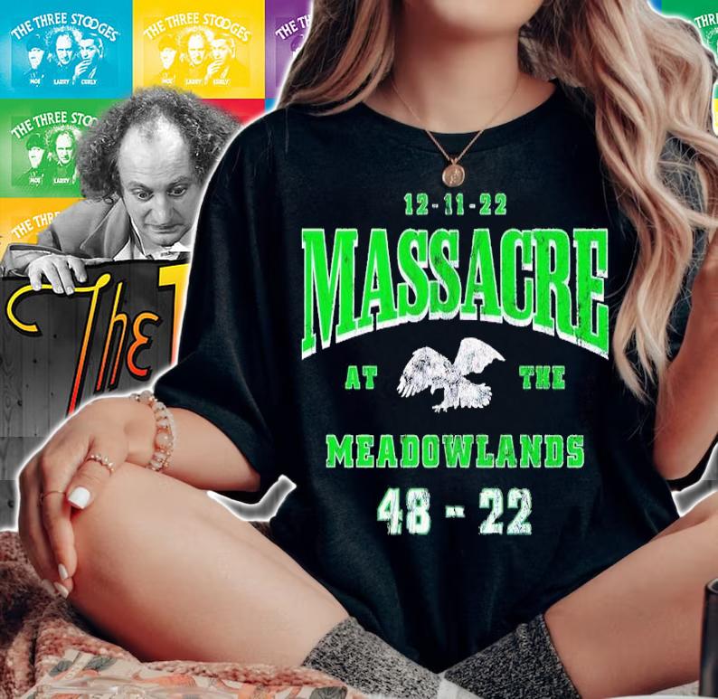 12-11-22 Massacre at the Meadowlands 48-22 shirt t-shirt woman shirt