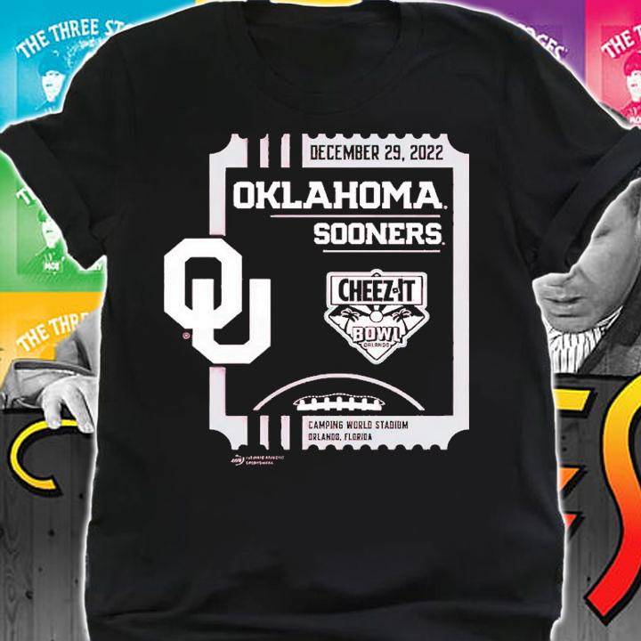 2022 Cheez-It Bowl Oklahoma Sooners Camping World Stadium shirt t-shirt shirt