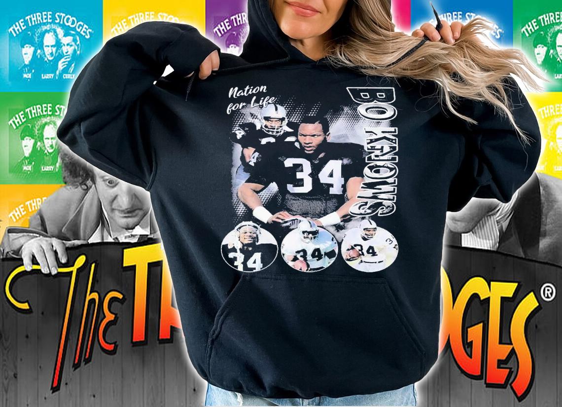 Bo Jackson nation for life tribute shirt t-shirt hoodie