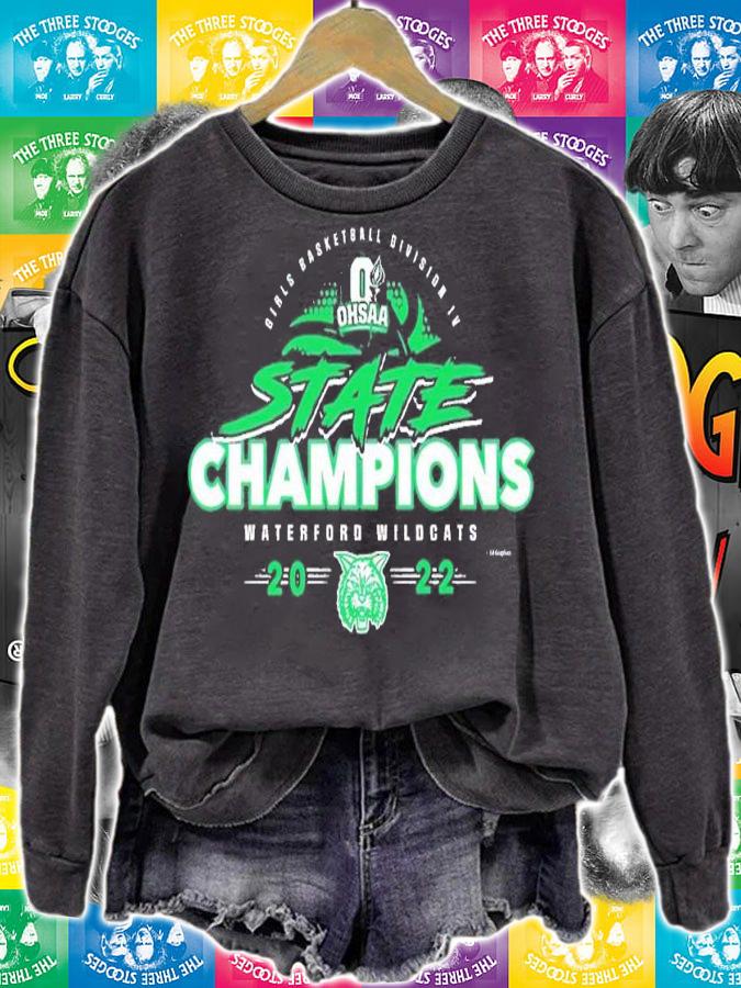 2022 OHSAA Girls Basketball Division IV State Champions Waterford Wildcats shirt t-shirt sweatshirt