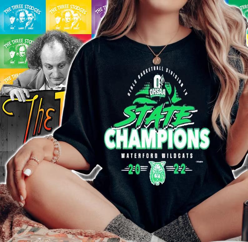 2022 OHSAA Girls Basketball Division IV State Champions Waterford Wildcats shirt t-shirt woman shirt