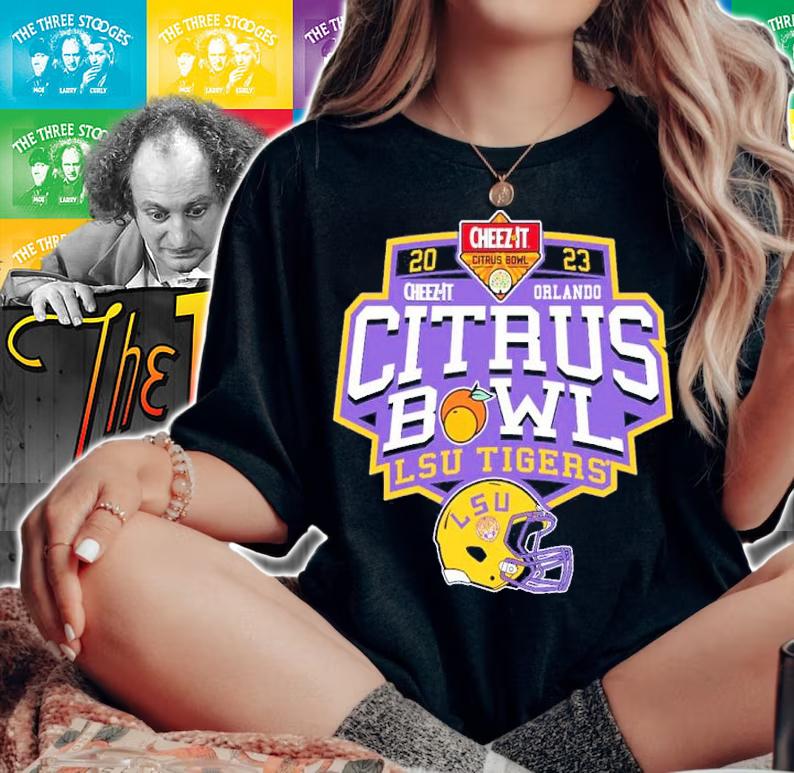 Cheez-It Citrus Bowl LSU Tigers 2023 Shirt t-shirt woman shirt