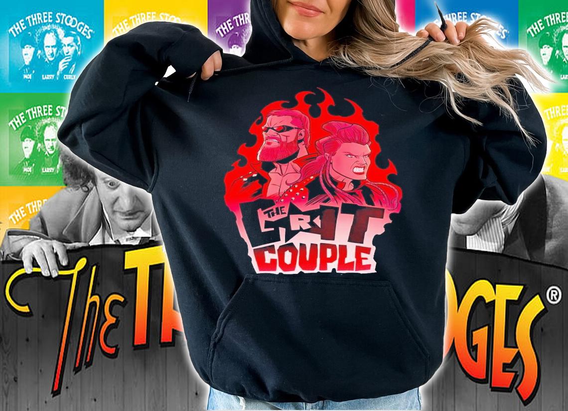 Edge & Beth Phoenix grit couple shirt t-shirt hoodie