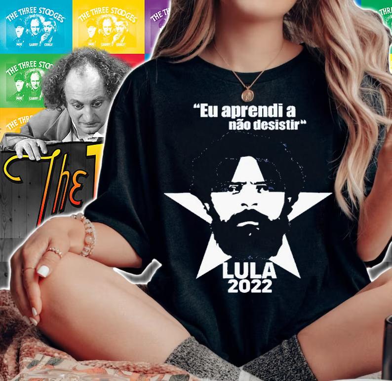 Eu Aprendi A Nao Desistir Lula 2022 Juninho Pernambucano Shirt t-shirt woman shirt