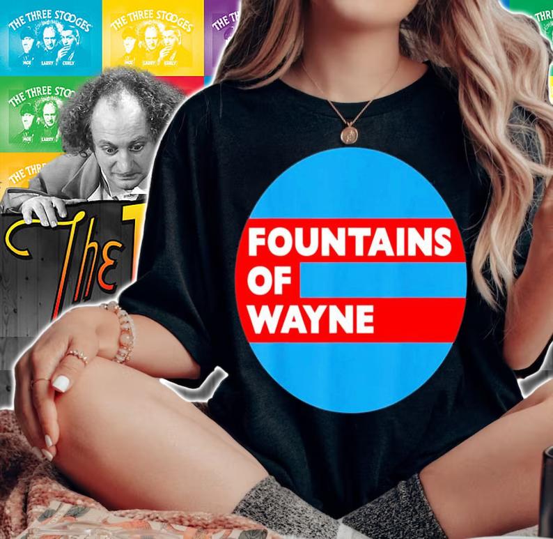 Fountains Of Wayne Band T-Shirt t-shirt woman shirt