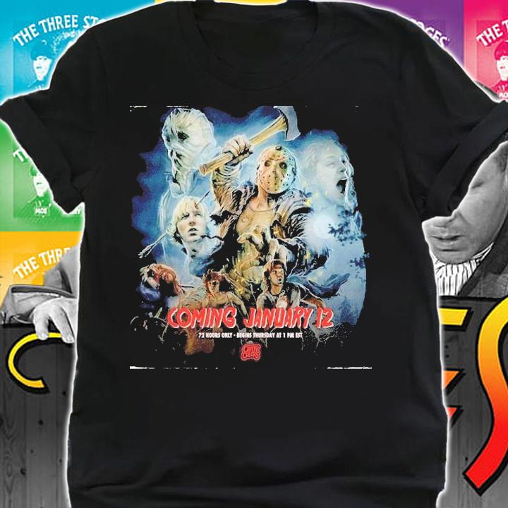 Friday The 13Th The Franchise Coming January 12 Cavitycolors Shirt t-shirt shirt