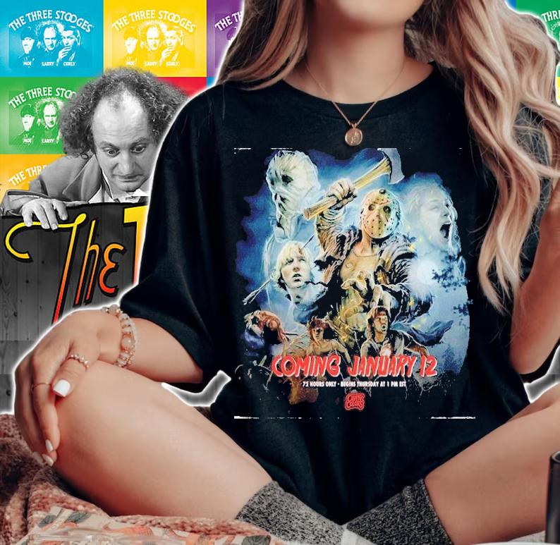 Friday The 13Th The Franchise Coming January 12 Cavitycolors Shirt t-shirt woman shirt