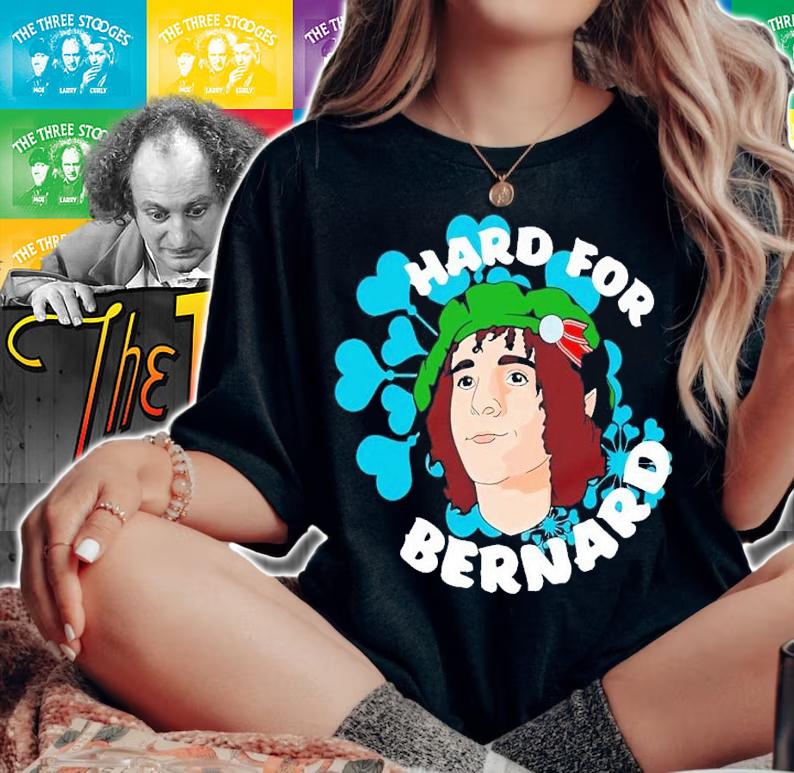 Hard for bernard shirt t-shirt woman shirt