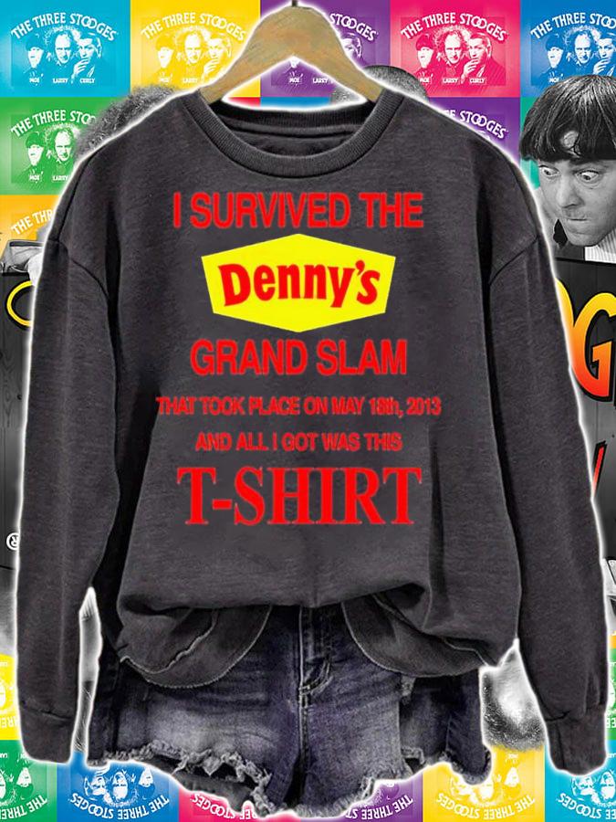 I Survived The Dennys Grand Slam shirt t-shirt sweatshirt