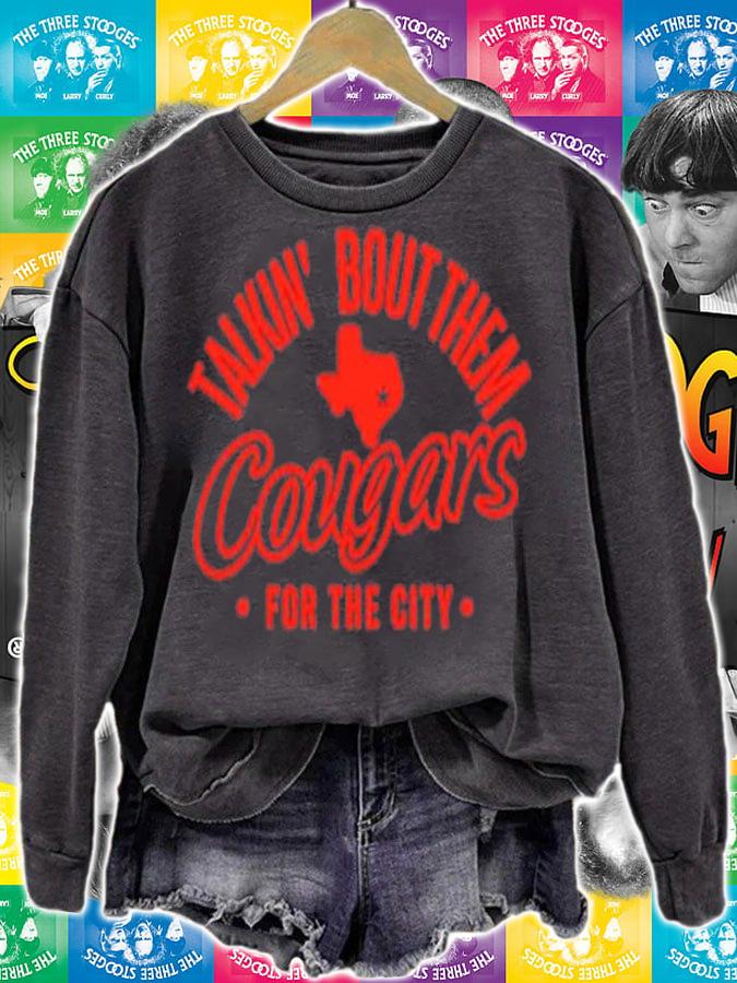 Houston Athletics Talkin' Bout Them Cougars For The City Shirt t-shirt sweatshirt