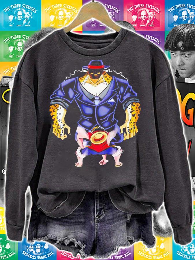 Luffy vs Rob Lucci shirt t-shirt sweatshirt