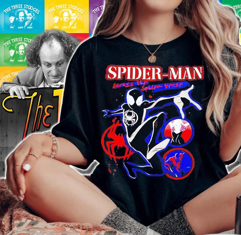 Marvel Spider Man Across The Verse shirt t-shirt woman shirt