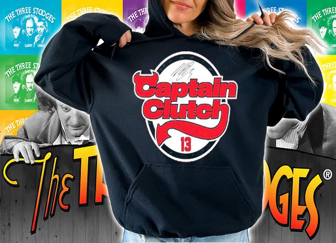 Nico Hischier Captain Clutch 13 Signature Shirt t-shirt hoodie
