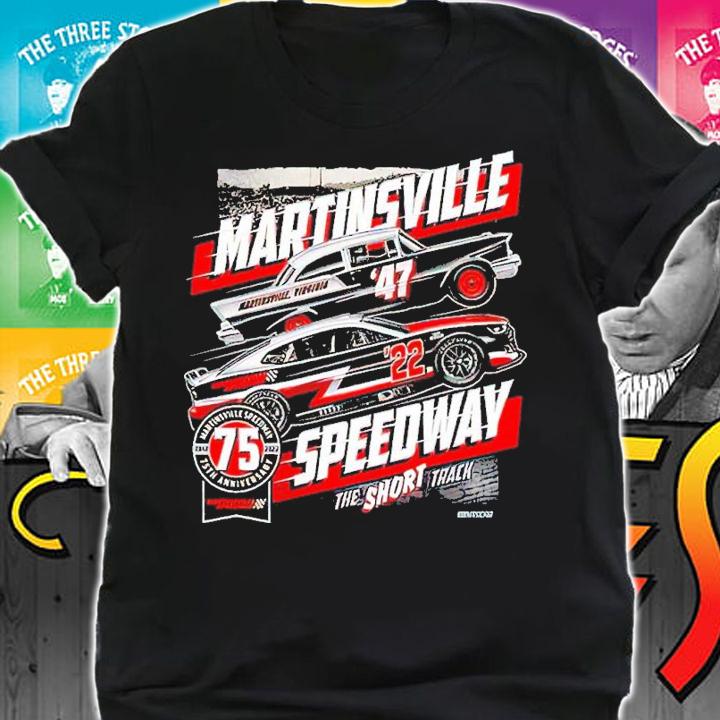 2022 Martinsville 75th Anniversary Retro Car shirt t-shirt