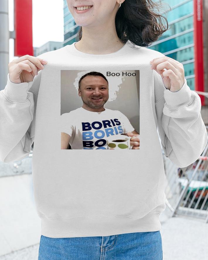Brendan Clarke Boo Hoo Boris shirt t-shirt sweatshirt