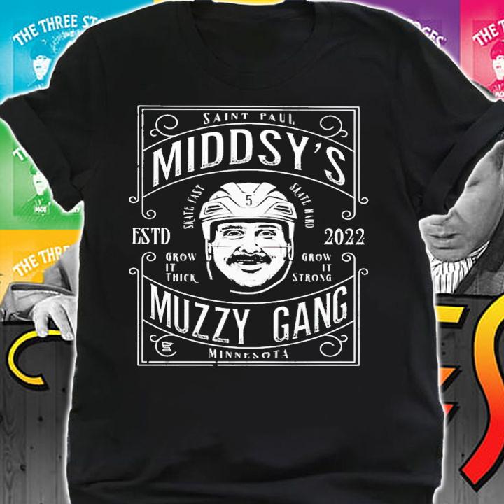 Minnesota Wild Sotastick Middsy's Muzzy Gang Shirt t-shirt