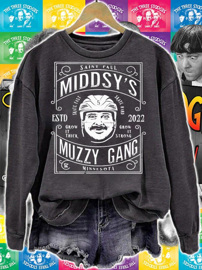 Minnesota Wild Sotastick Middsy's Muzzy Gang Shirt t-shirt