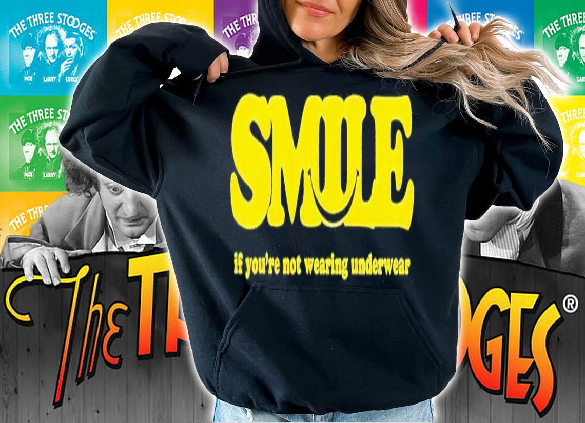 Morgan smile if you're not wearing underwear shirt t-shirt