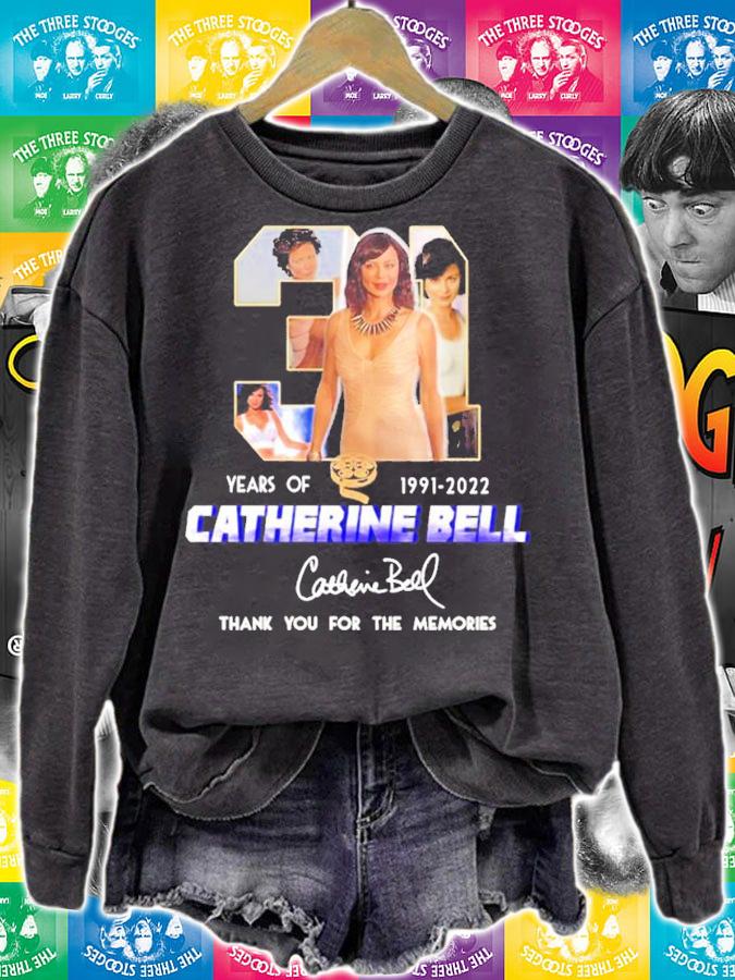 31 years of 1991 2022 Catherine Bell thank you for the memories shirt t-shirt sweatshirt
