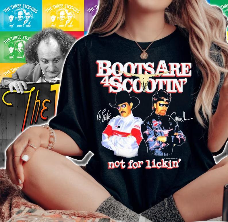 Boots Ain't For Lickin' shirt t-shirt