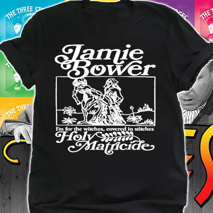 Jamie Campbell Bower Jamie Bower I'm For The Witches Covered In Stitches Holy Matricide T-Shirt t-shirt