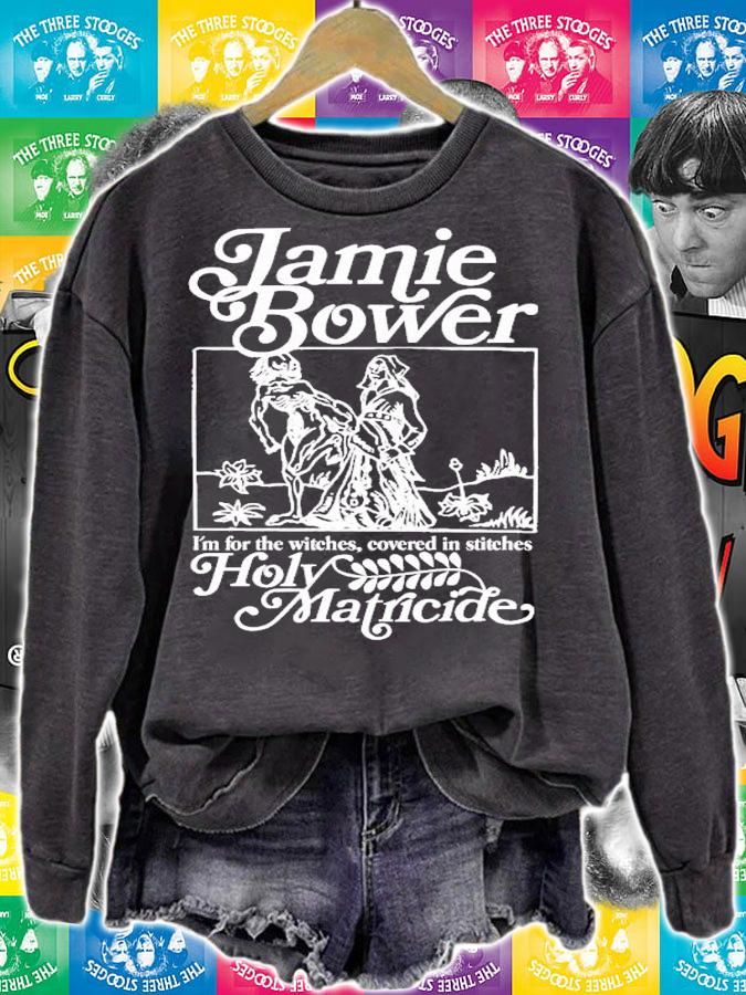 Jamie Campbell Bower Jamie Bower I'm For The Witches Covered In Stitches Holy Matricide T-Shirt t-shirt