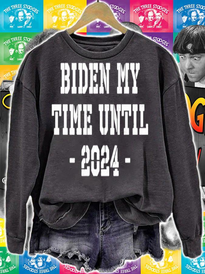 Biden My Time Until 2024 shirt t-shirt sweatshirt