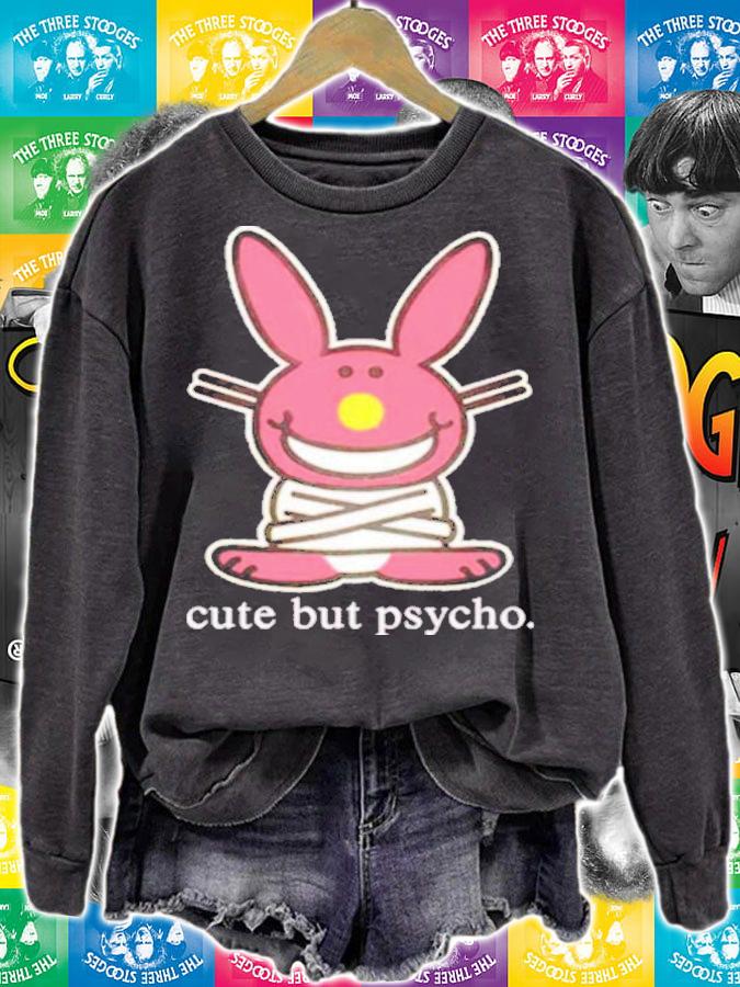 Bunny Cute But Psycho Shirt t-shirt