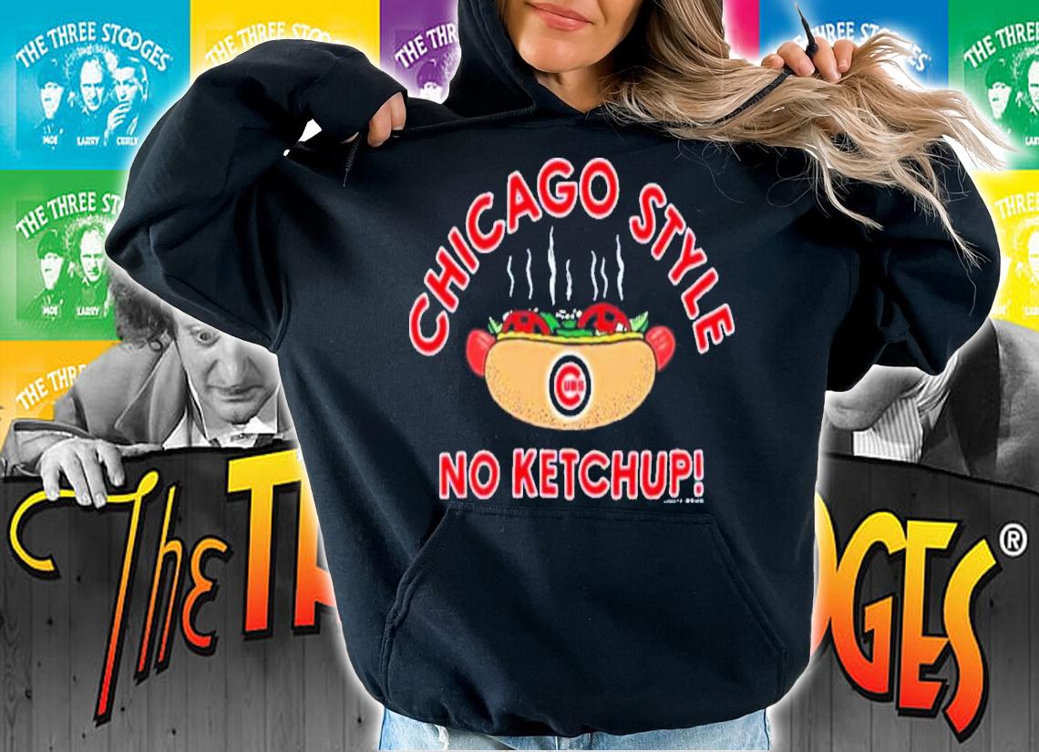 Chicago Cubs Chicago Style No Ketchup Hot Dog Shirt t-shirt