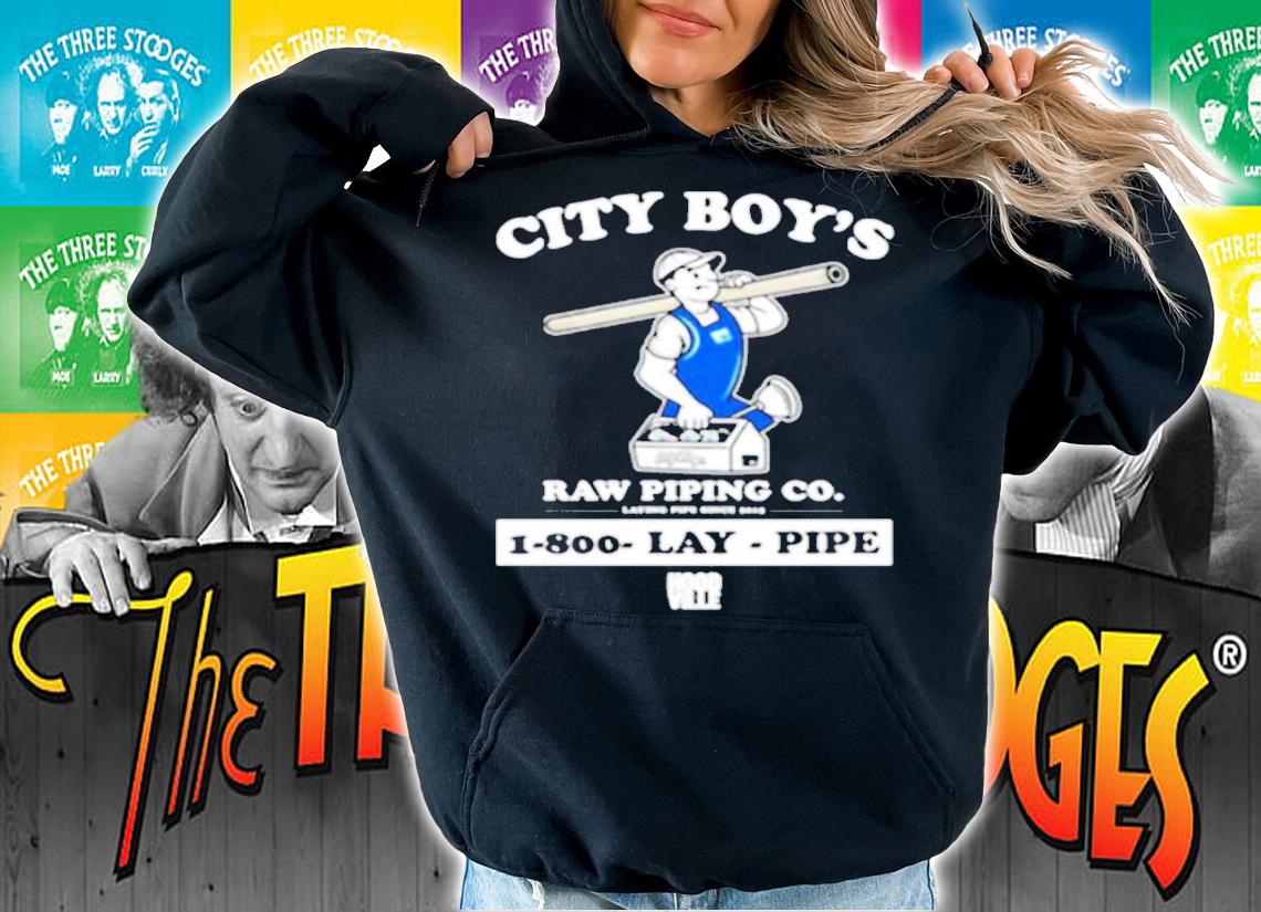 City Boys Raw Piping Co Lay Pipe shirt t-shirt