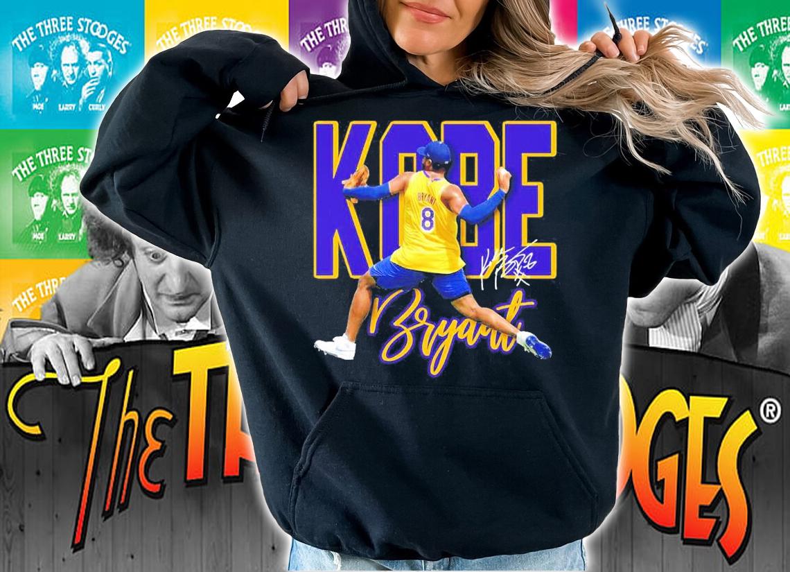 Kobe Bryant Dodgers 8 signature shirt t-shirt hoodie