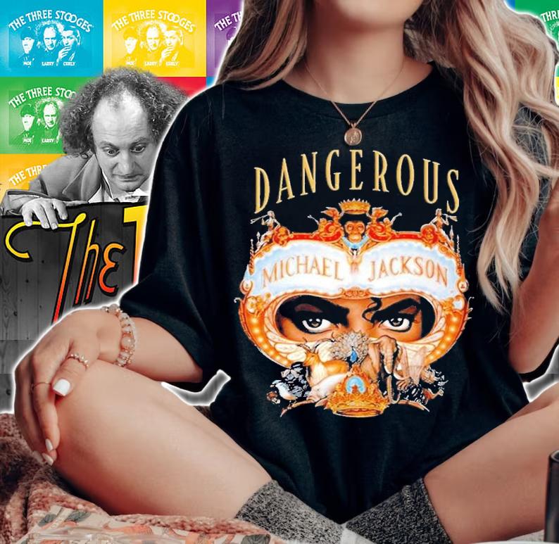 Michael Jackson Dangerous Album shirt t-shirt