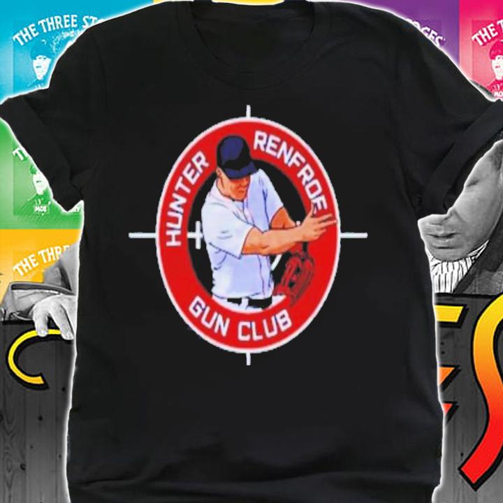 MLB Milwaukee Brewers Hunter Renfroe Gun Club Shirt t-shirt shirt