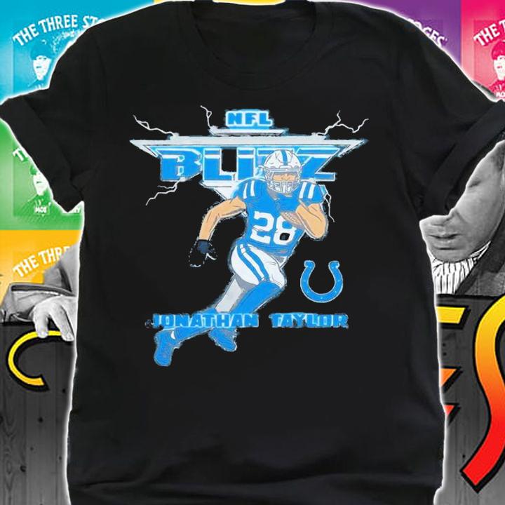 NFL Blitz Colts Jonathan Taylor shirt t-shirt