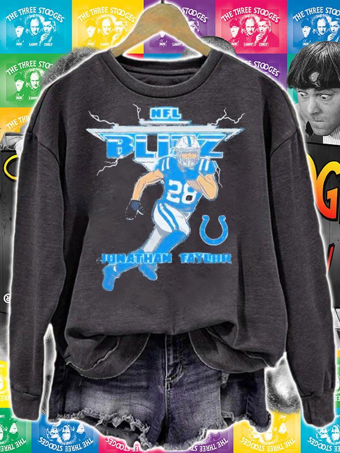 NFL Blitz Colts Jonathan Taylor shirt t-shirt
