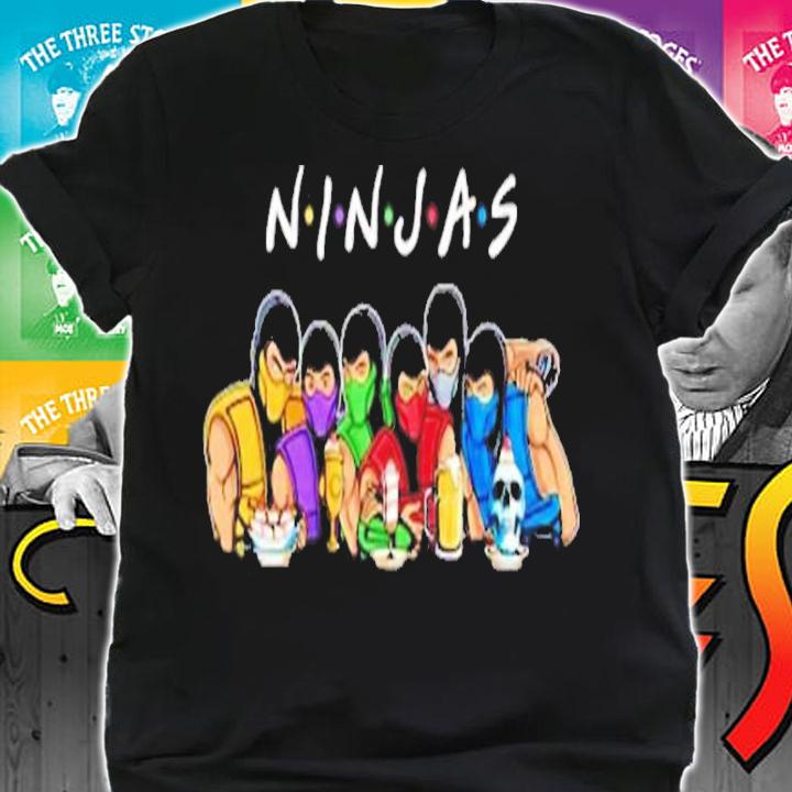Ninjas Friends TV show shirt t-shirt shirt