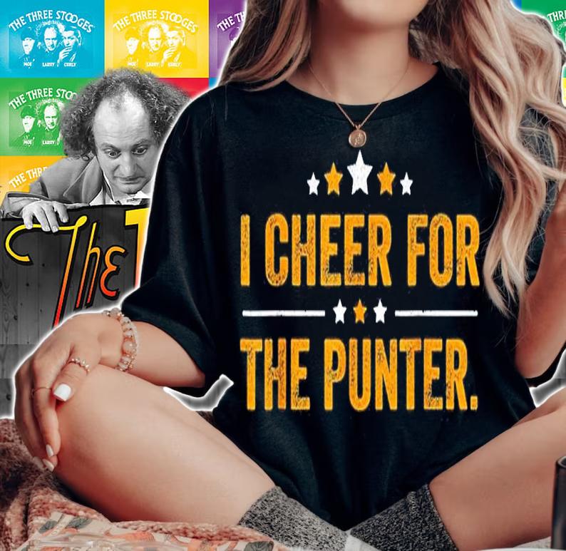 Official I Cheer For The Punter shirt t-shirt