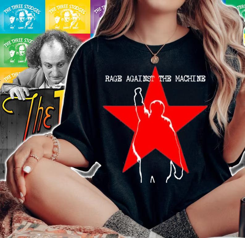Rage Against The Machine RATM Star Logo Shirt t-shirt